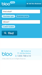Mobile Screenshot of bloo.com.au